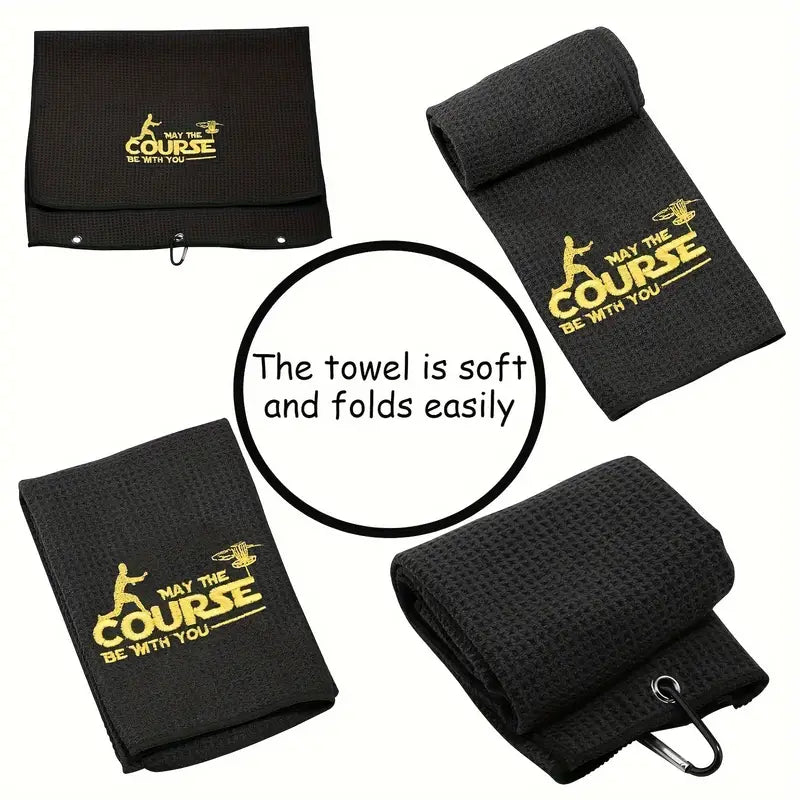 Towel/may the course be with you