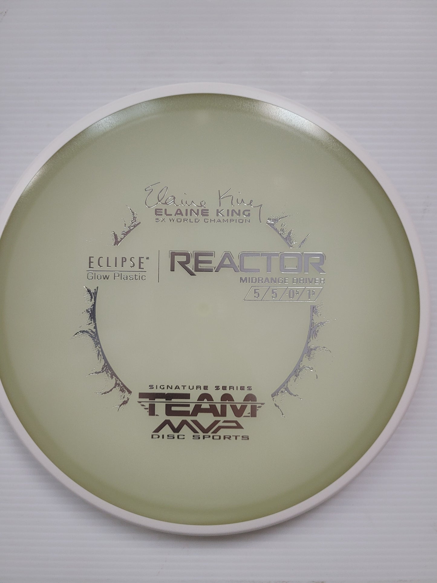 Reactor/Eclipse Glow Plastic/Midrange (Elaine King)