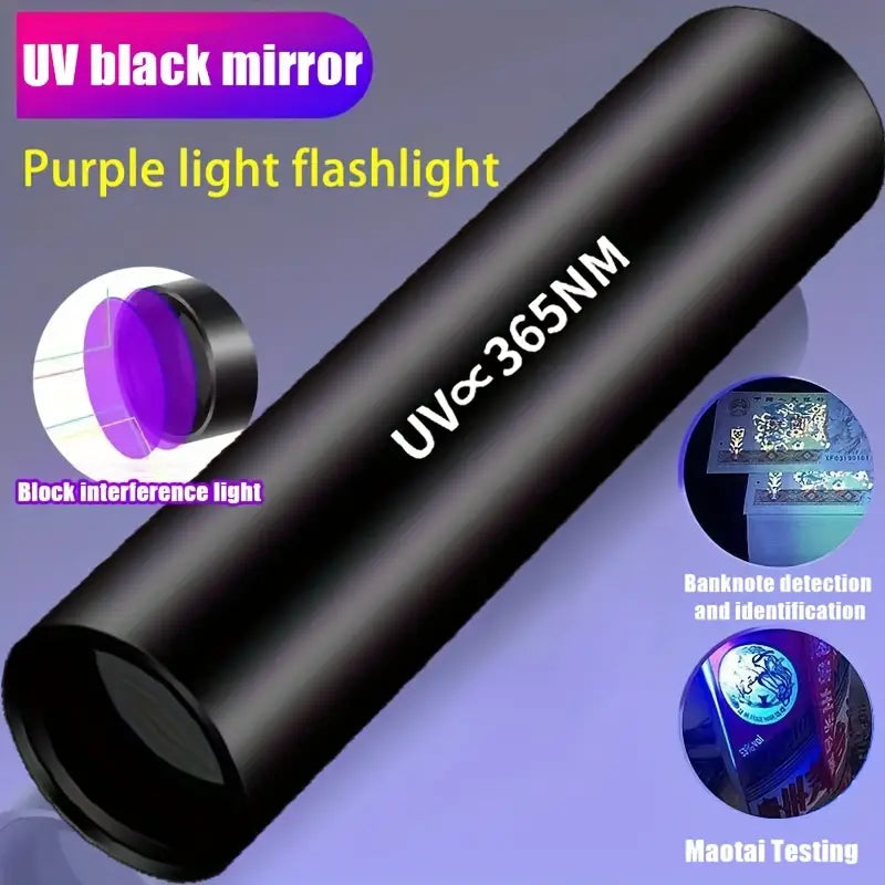 UV Flashlight 365nm/USB Rechargeable