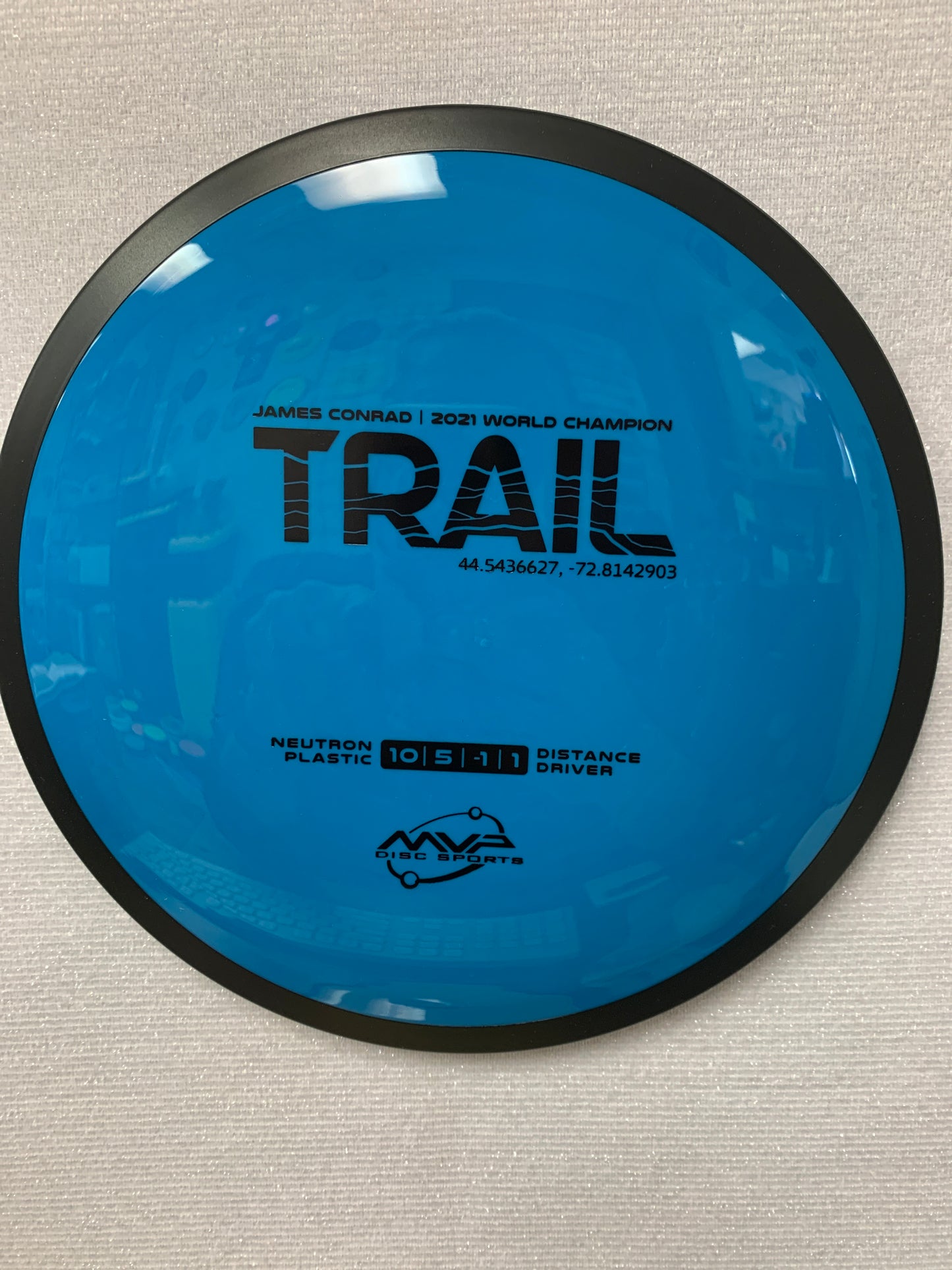 Trail/James Conrad 2021 World Champ/Neutron Plastic/Distance Driver