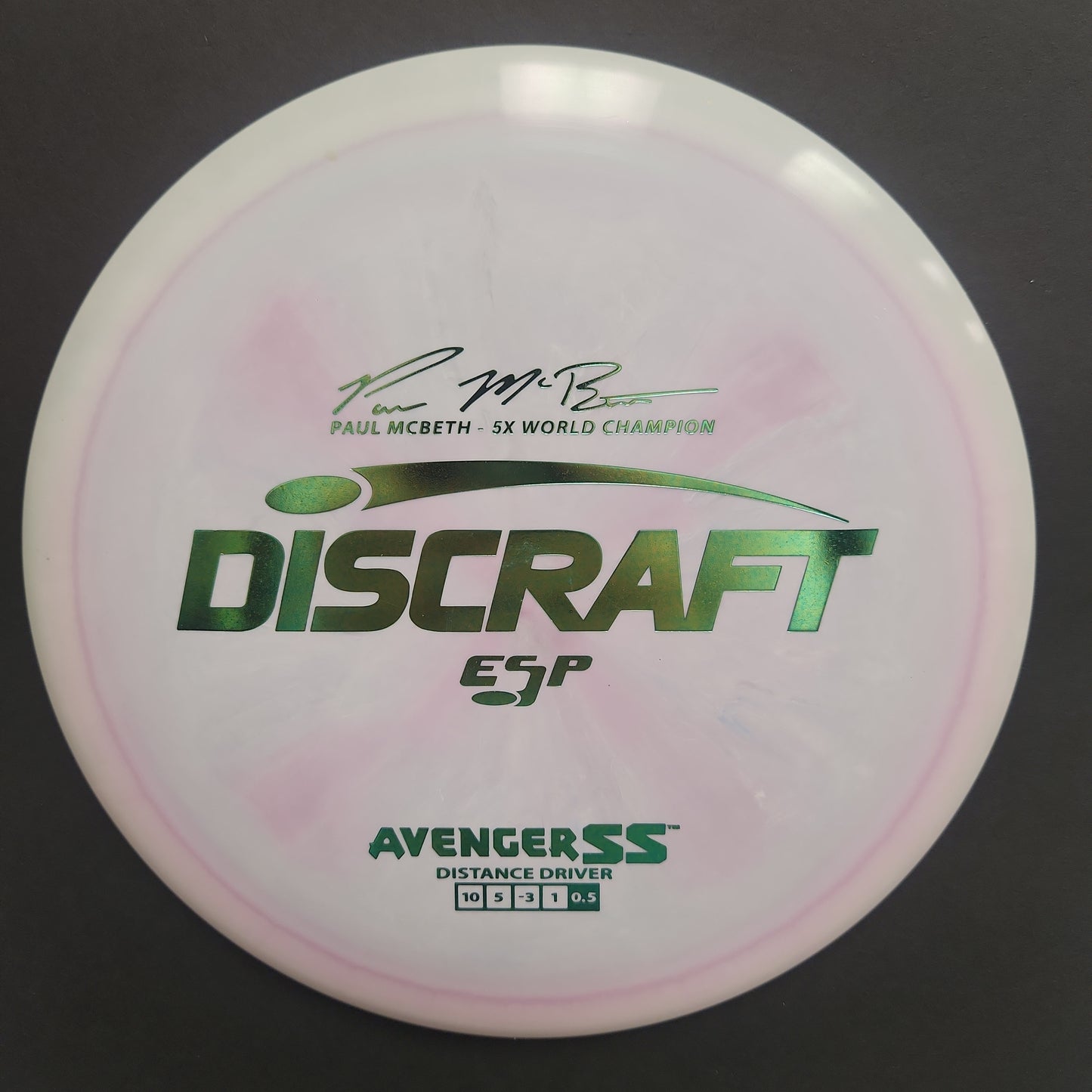 Avenger SS/ ESP plastic/ Distance driver/ (Paul Mcbeth 5x world champion)