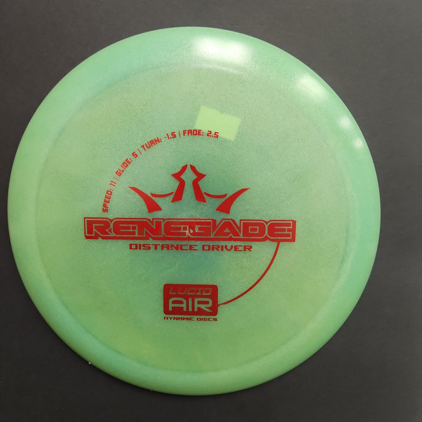 Renegade/ Lucid Air plasic/ Distance Driver