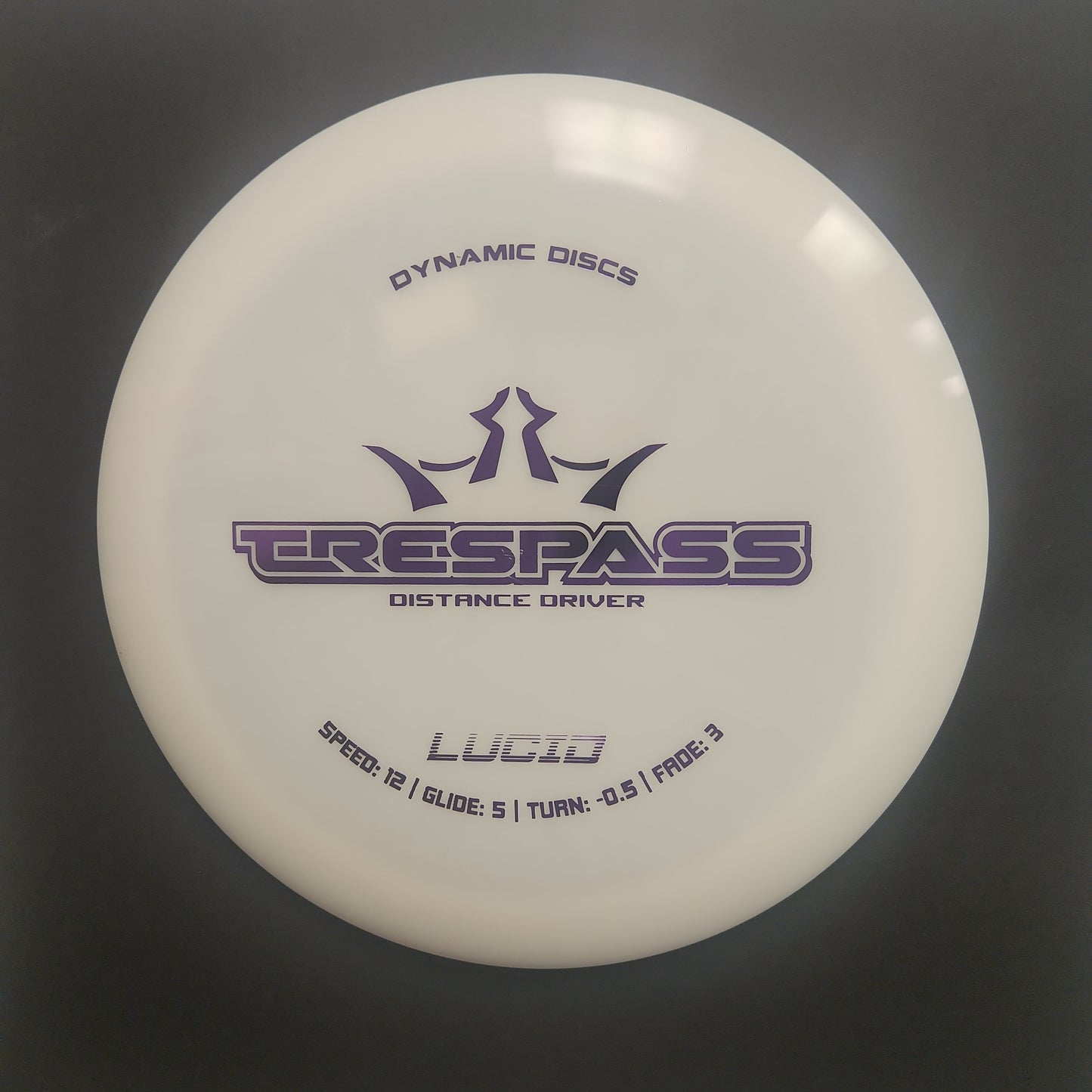 Trespass/ Lucid plastic/ Distance Driver