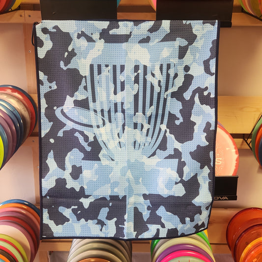 Camo Blue Basket Towel