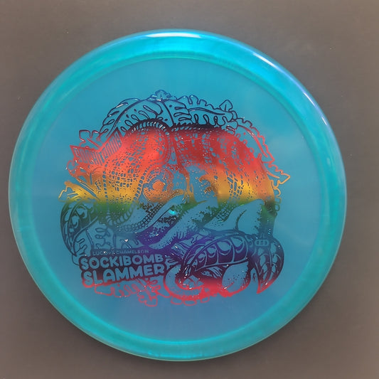 Slammer/ Lucid-X Chameleon Sockibomb Ricky Wysocki/ putt and Approach