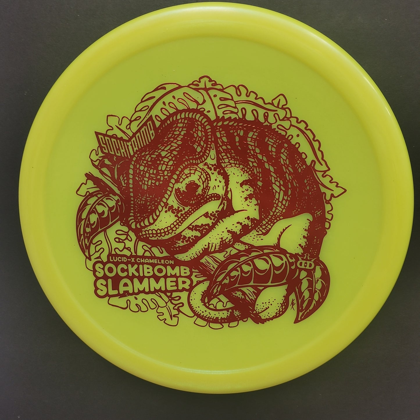 Slammer/ Lucid-X Chameleon Sockibomb Ricky Wysocki/ putt and Approach