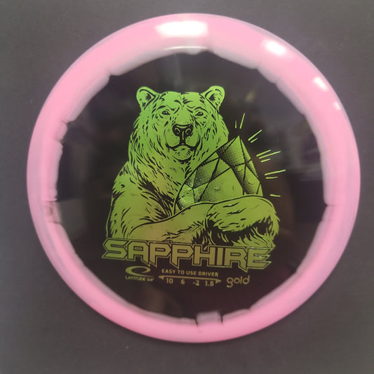 Sapphire/ Gold Orbit Plastic/ Distance Driver