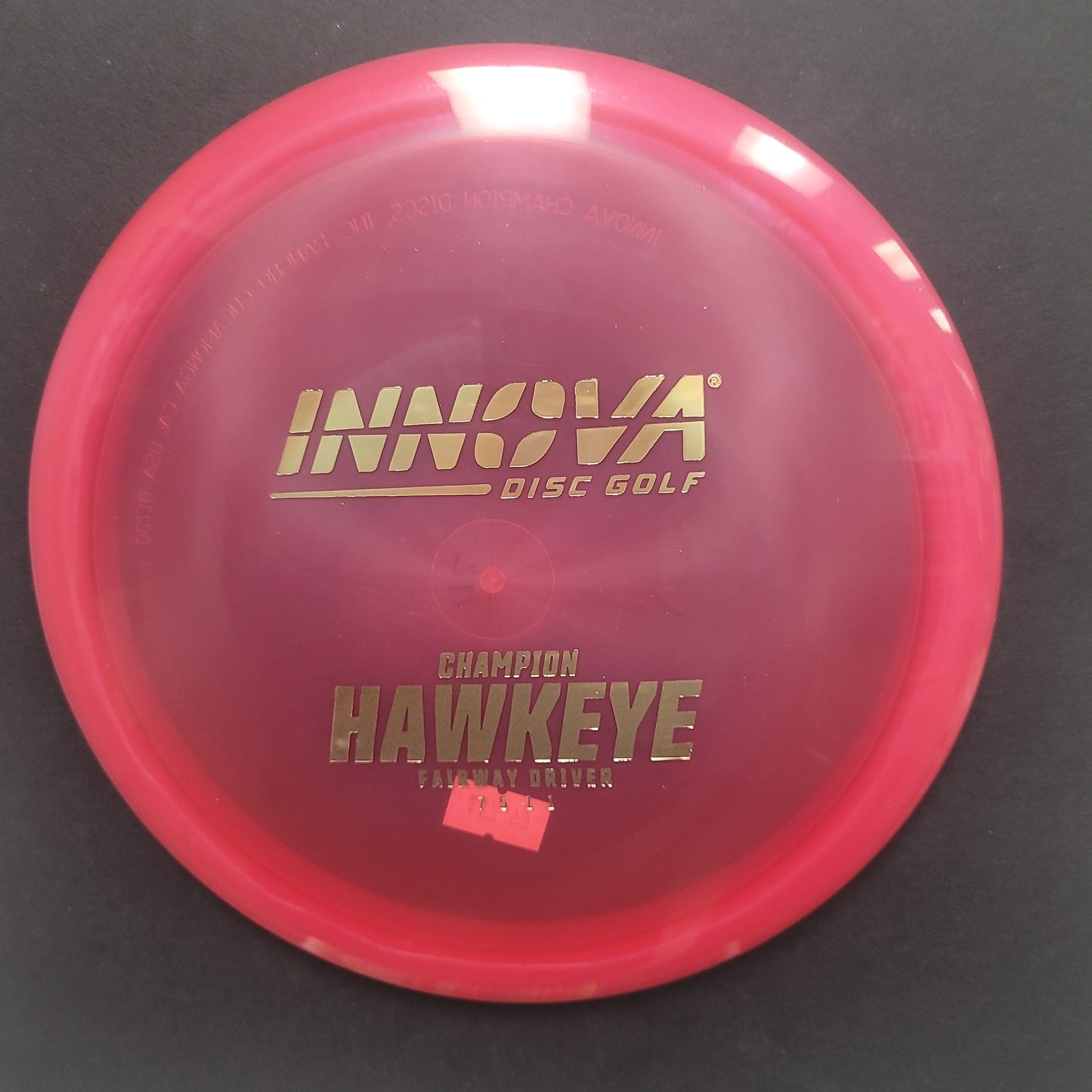 Hawkeye/ Champion plastic/ Fairway Driver