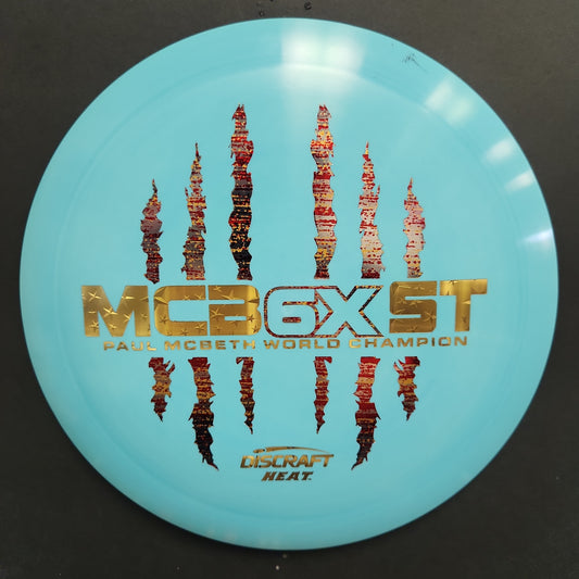 Heat/Esp Plastic/Distance Driver(Paul Mcbeth 6X world champion)