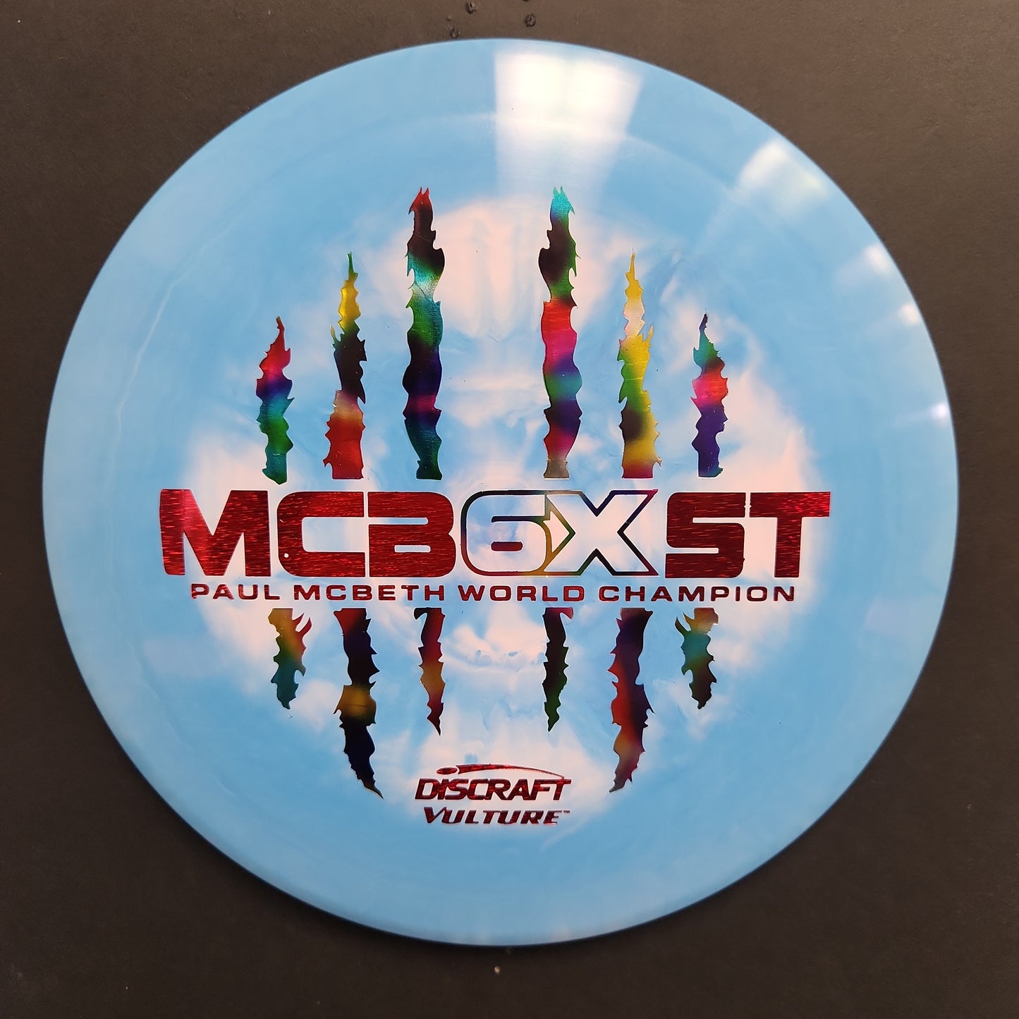 Vulture/ESP/Driver Driver/Paul Mcbeth 6x world champion)