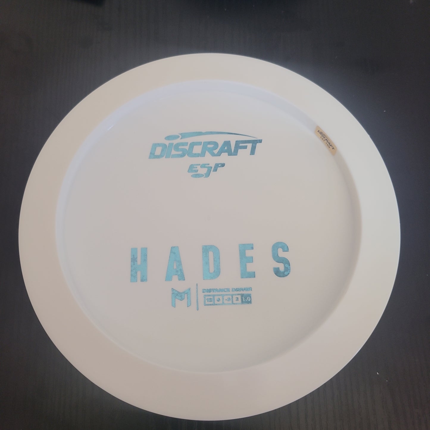 Hades/ESP Plastic/Driver (White Blank)