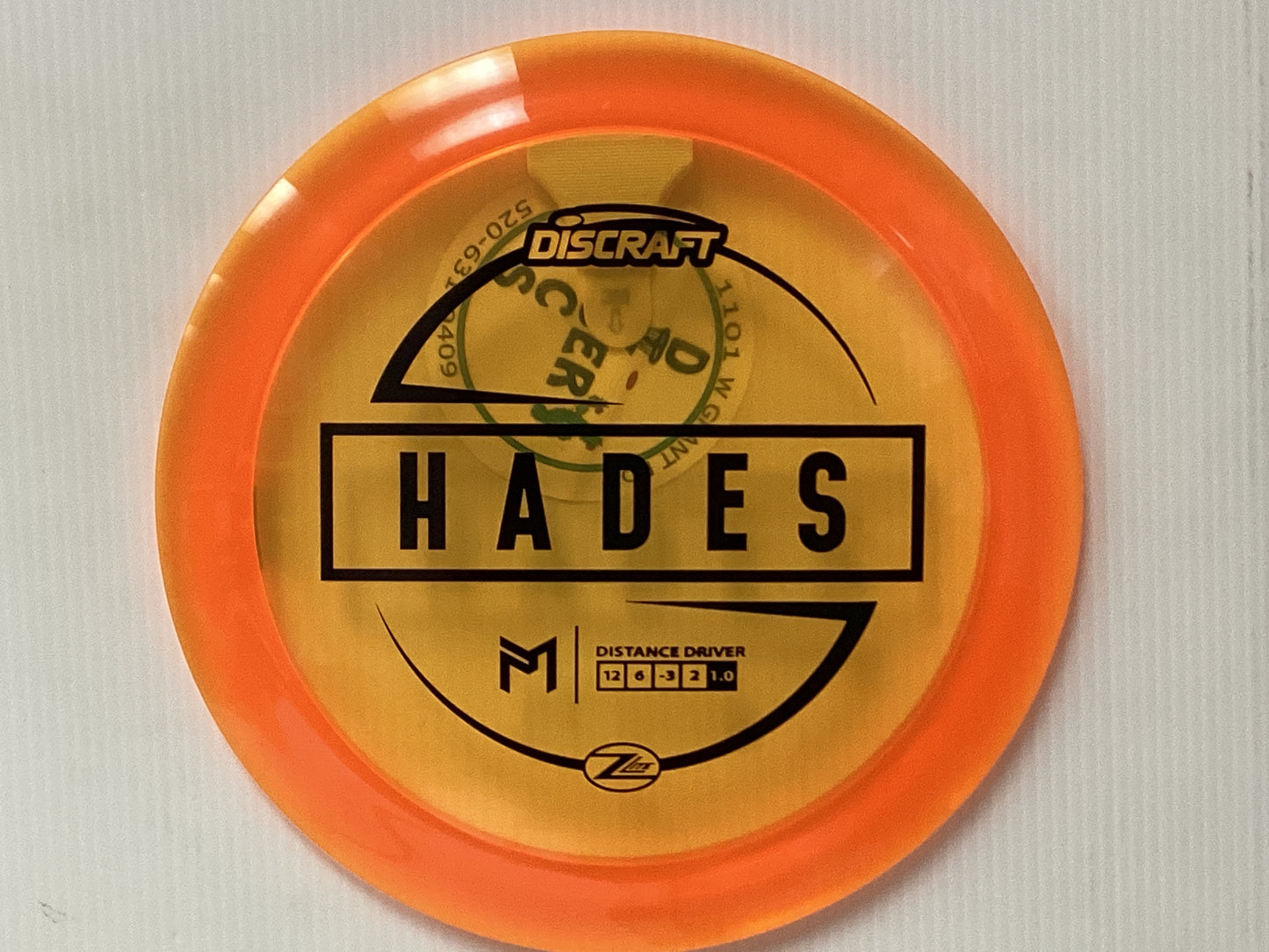 HADES/Z LITE PLASTIC/DISCTANCE DRIVER