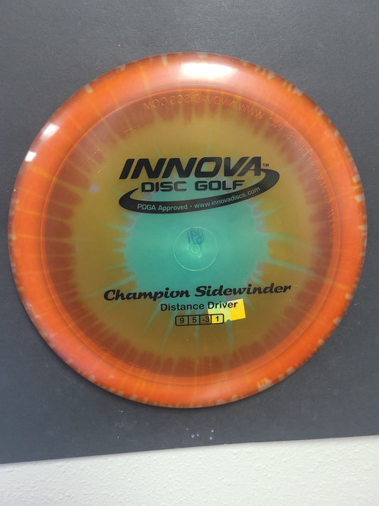 SIDEWINDER/CHAMPION DYED PLASTIC/DISTANCE DRIVER