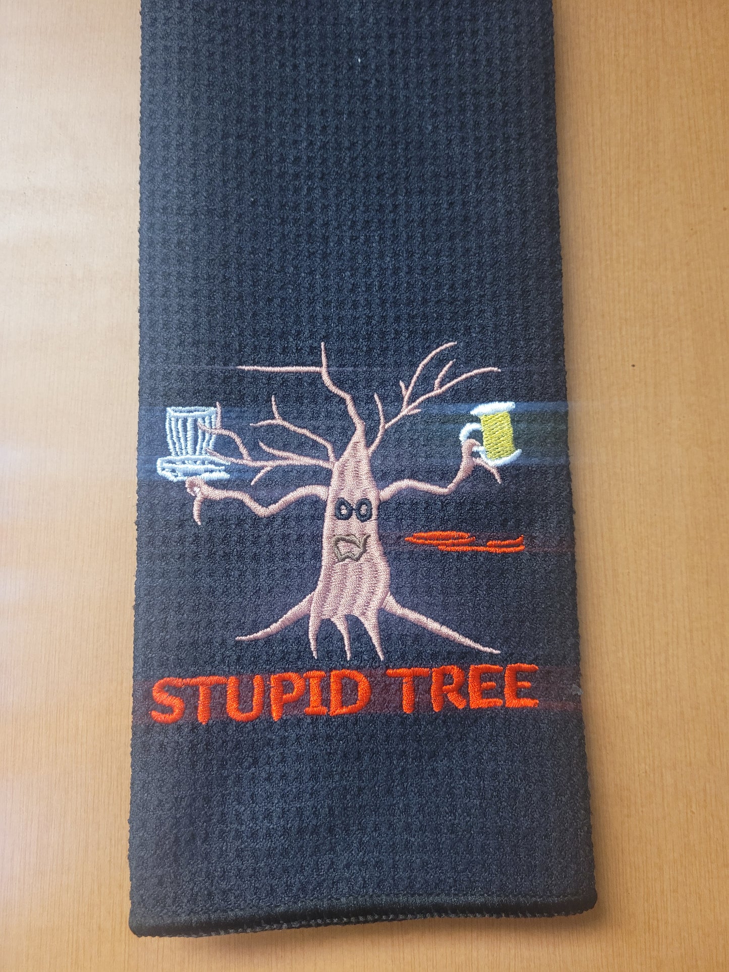 Towel/Stupid Tree waffle weave