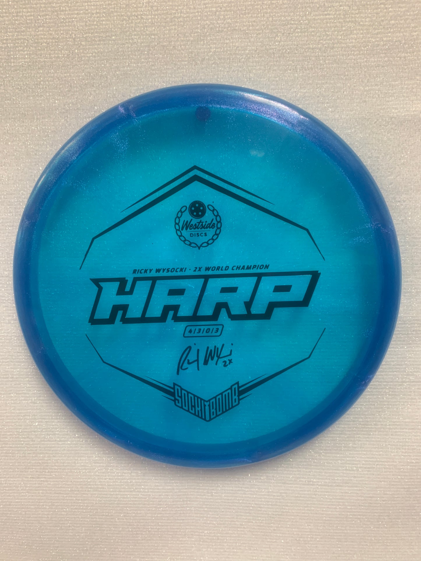 Harp/VIP-Ice Glimmer Plastic/Putt & Approach