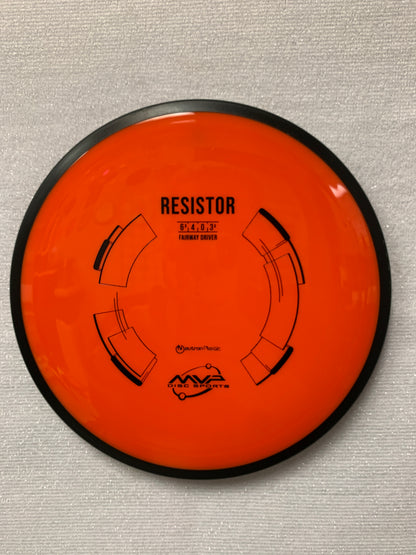 Resistor/Neutron Plastic