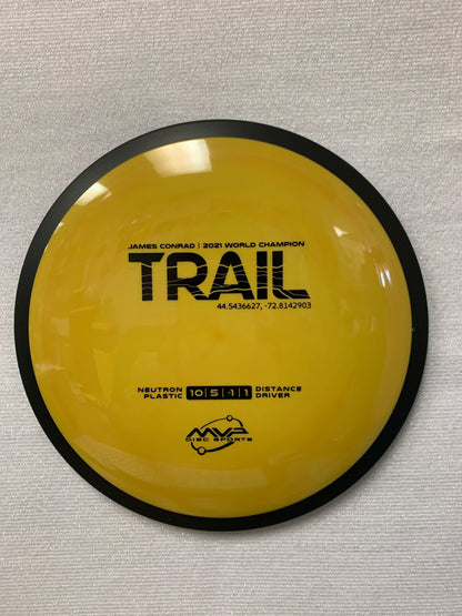 Trail/James Conrad 2021 World Champ/Neutron Plastic/Distance Driver