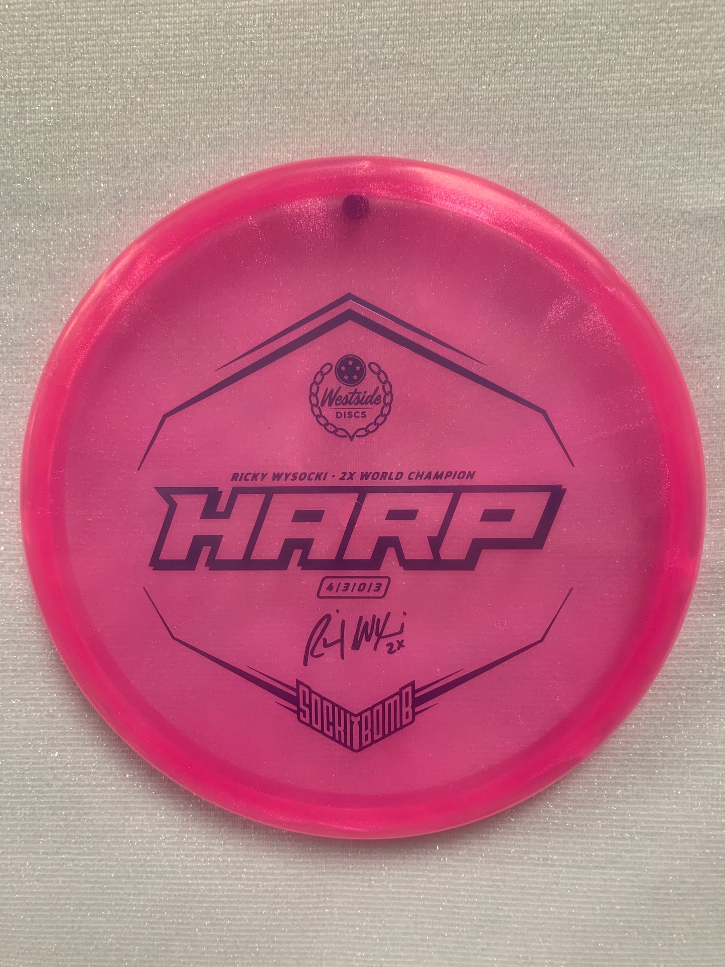 Harp/VIP-Ice Glimmer Plastic/Putt & Approach