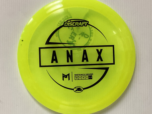 ANAX/Z LITE PLASTIC/DISTANCE DRIVER