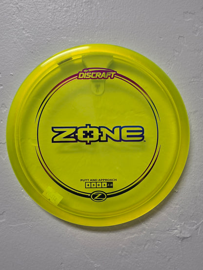 Zone/Z-Line/Putt & Approach
