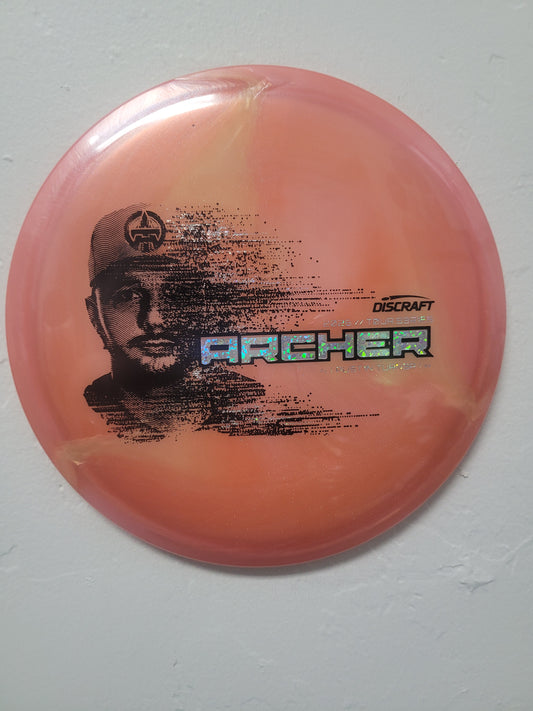 Archer/Titanium and Big Z plastics with a metallic pearl swirled finish/Tour Series 2026 Special Blend