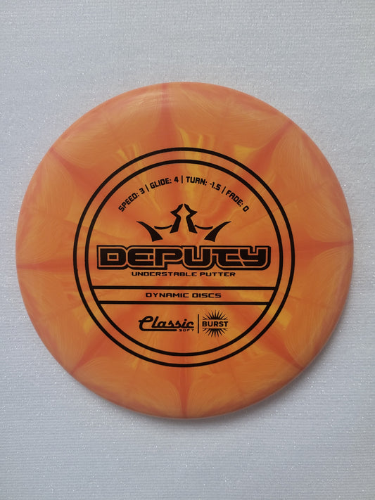 Deputy/Classic Soft Blend Burst plastic/ putter