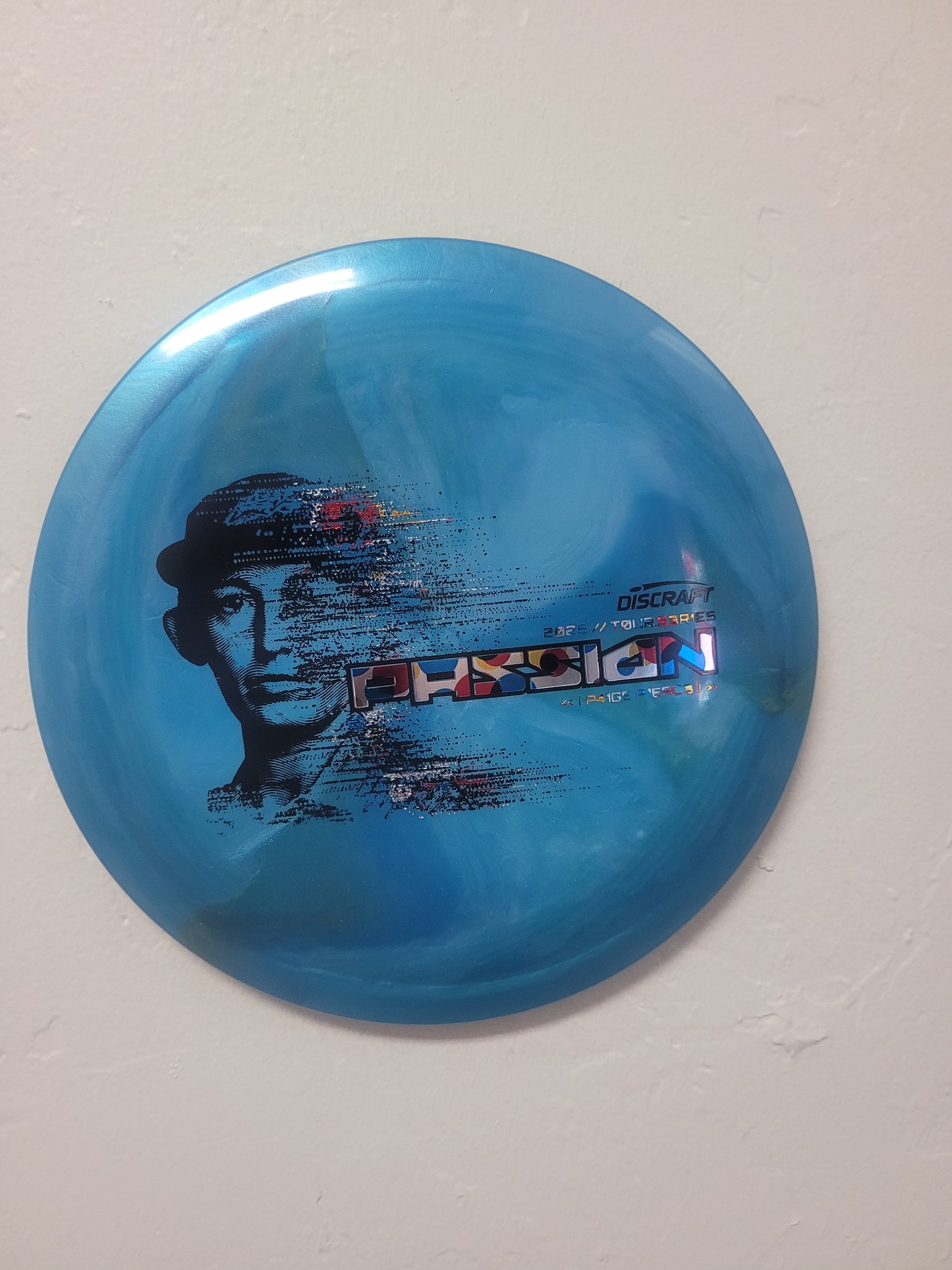 Passion/Titanium and Big Z plastics with a metallic pearl swirled finish/Tour Series 2026 Special Blend