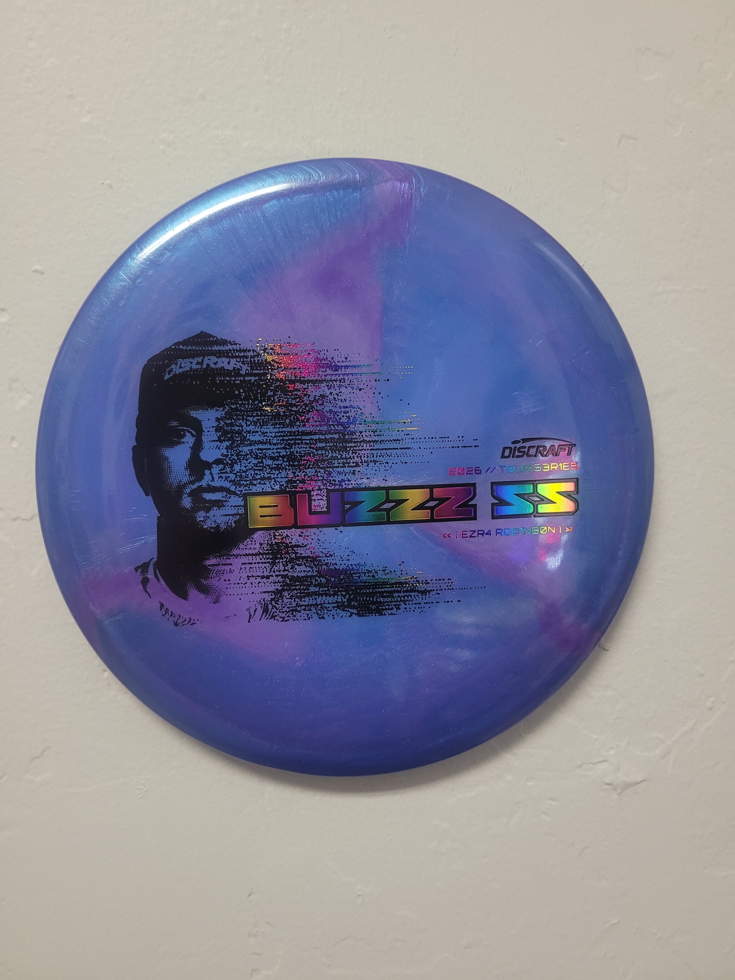 Buzzz SS/Titanium and Big Z plastics with a metallic pearl swirled finish/Tour Series 2026 Special Blend