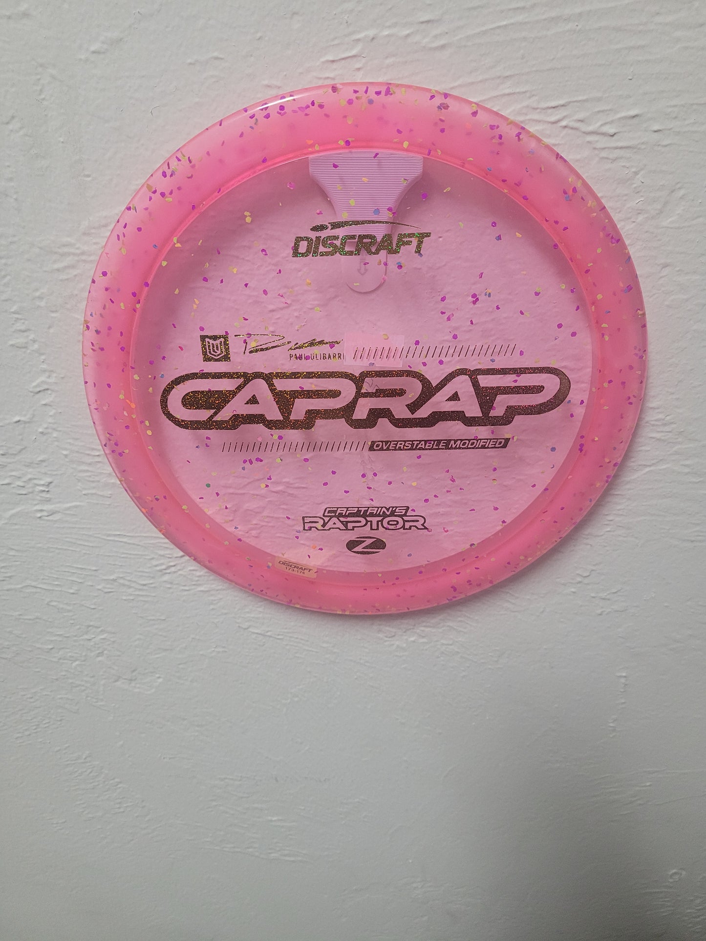 Captain's Raptor/Z Confetti/control driver