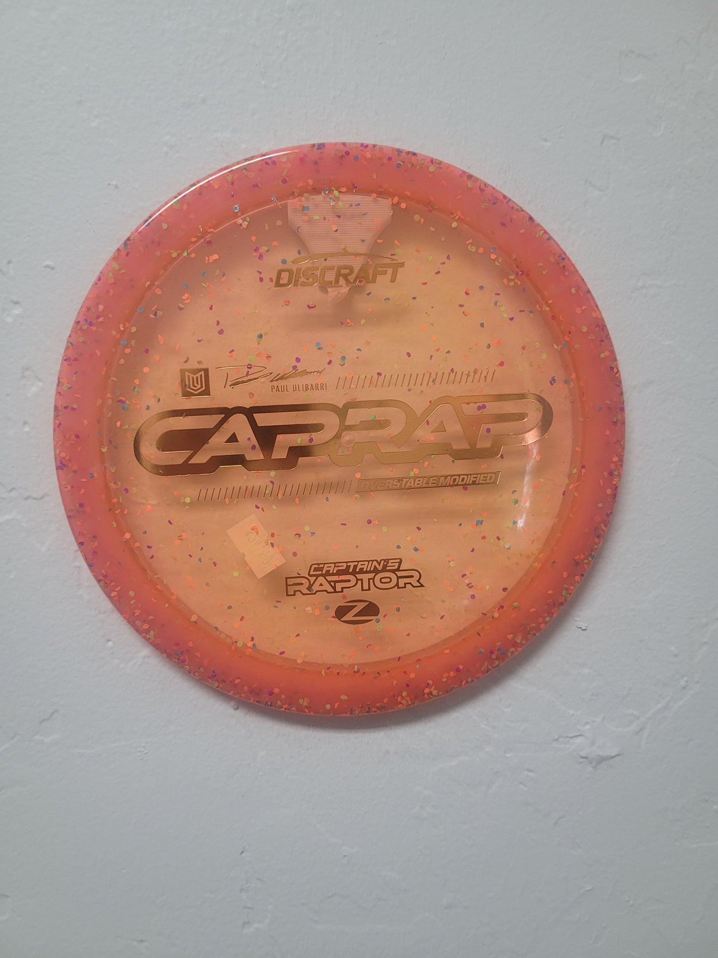 Captain's Raptor/Z Confetti/control driver