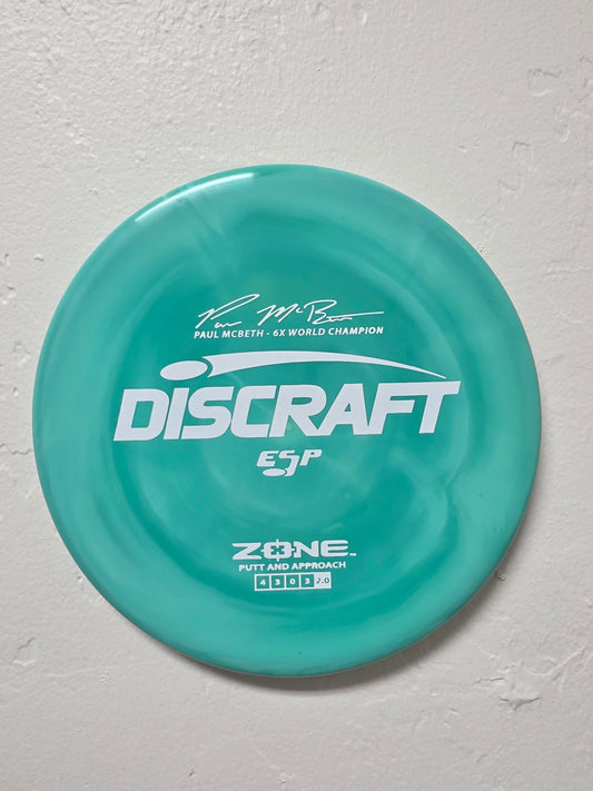 Zone ESP Putt and Approach (Paul Mcbeth 6x world champ)
