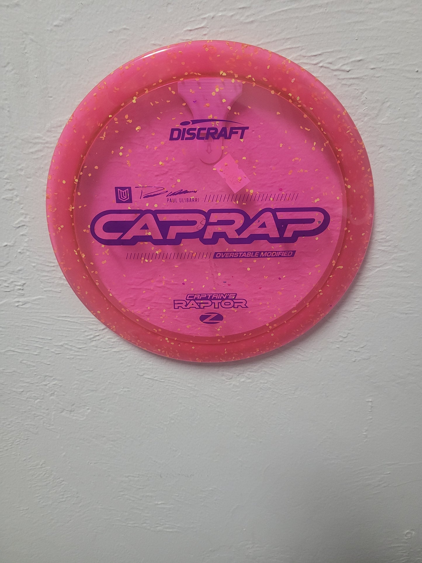 Captain's Raptor/Z Confetti/control driver
