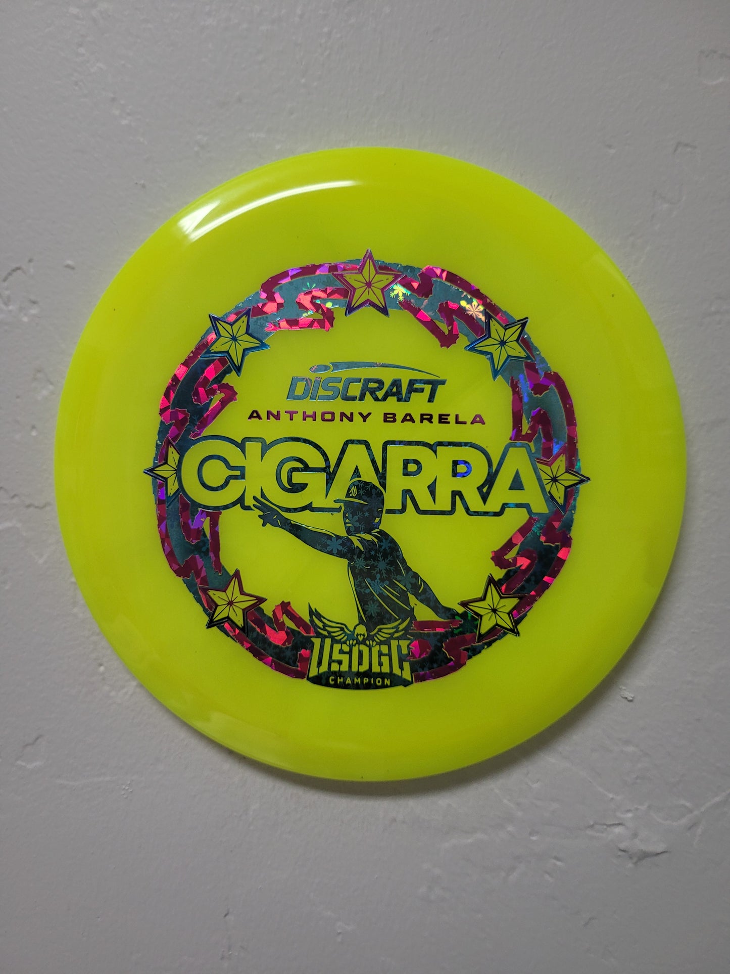 CIGARRA/ Z Swirl/ 2025 USDGC Signature ANTHONY BARELA/Driver