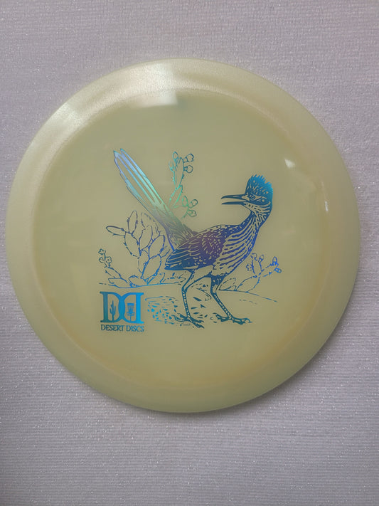 SHRYKE/CHAMPION PROTO GLOW PLASTIC/DISTANCE DRIVER(DESERT DISCS STAMP)