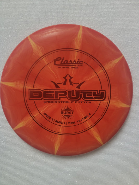 Deputy/Classic Blend Burst plastic/ putter