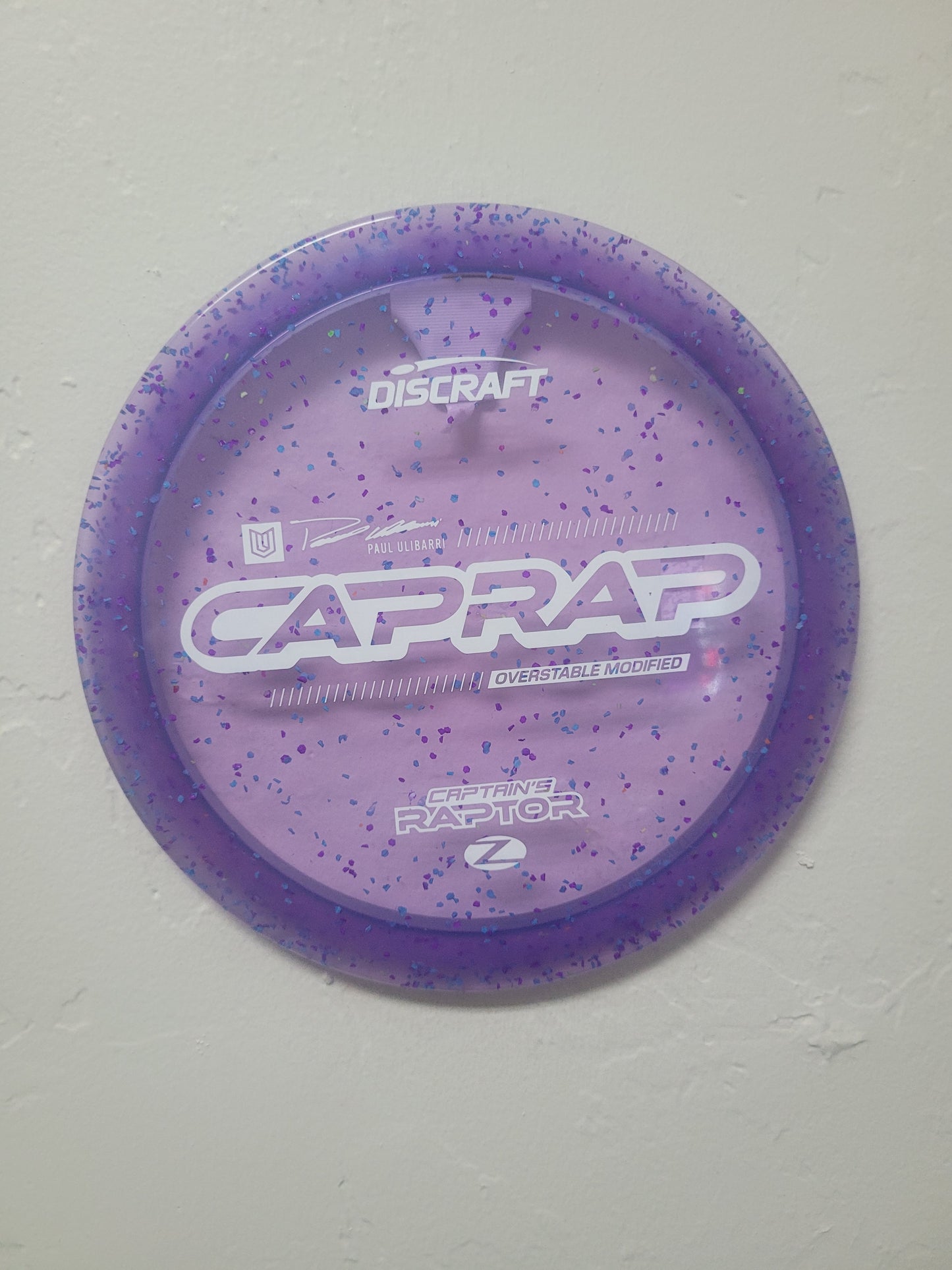 Captain's Raptor/Z Confetti/control driver