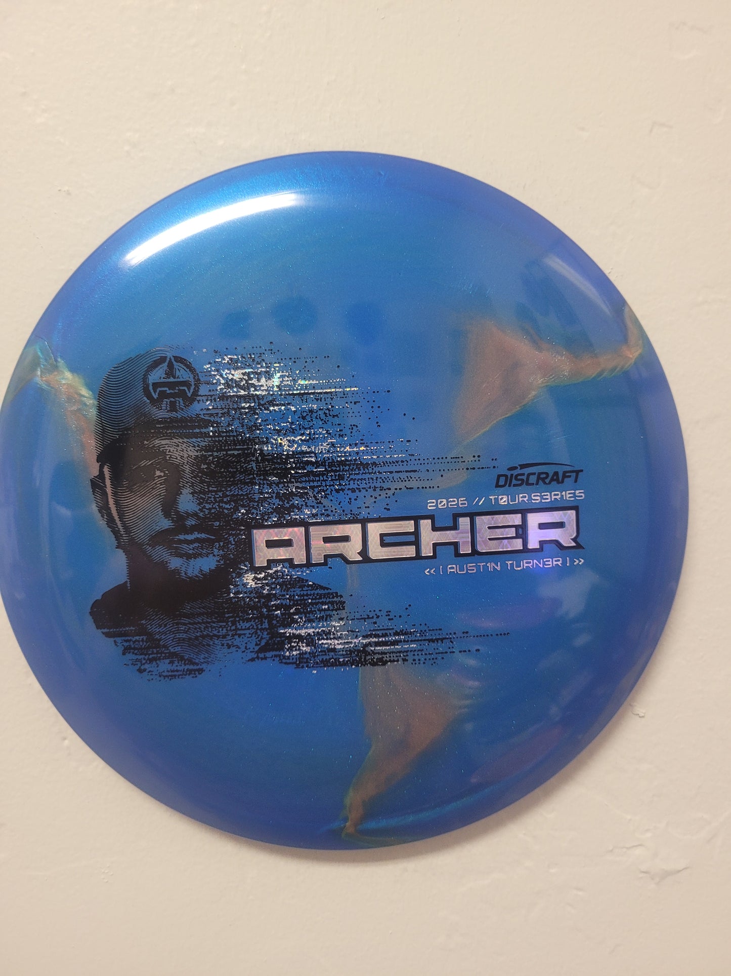 Archer/Titanium and Big Z plastics with a metallic pearl swirled finish/Tour Series 2026 Special Blend