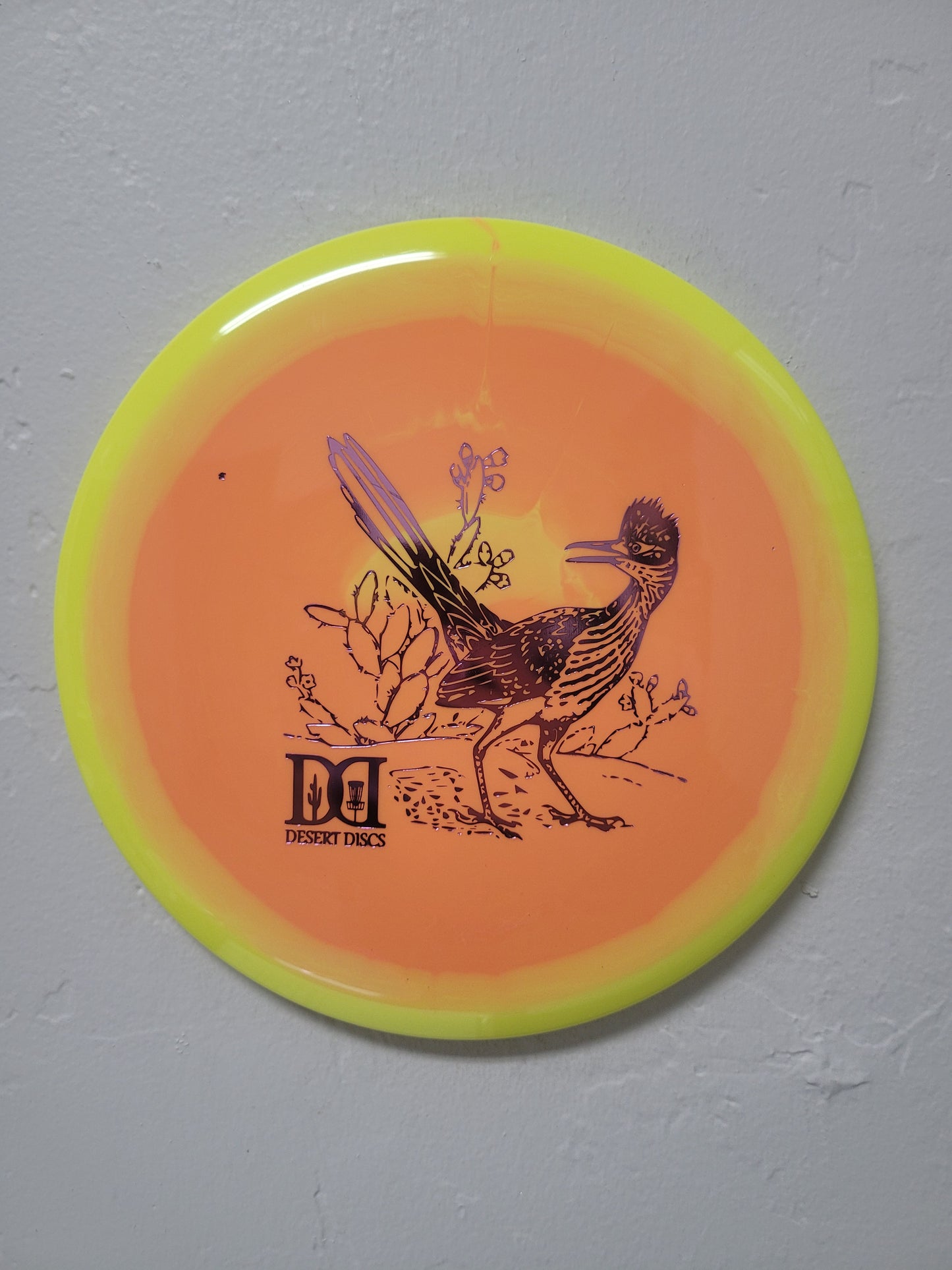 Fox/Halo Plastic/Midrange (desert discs custom stamp)
