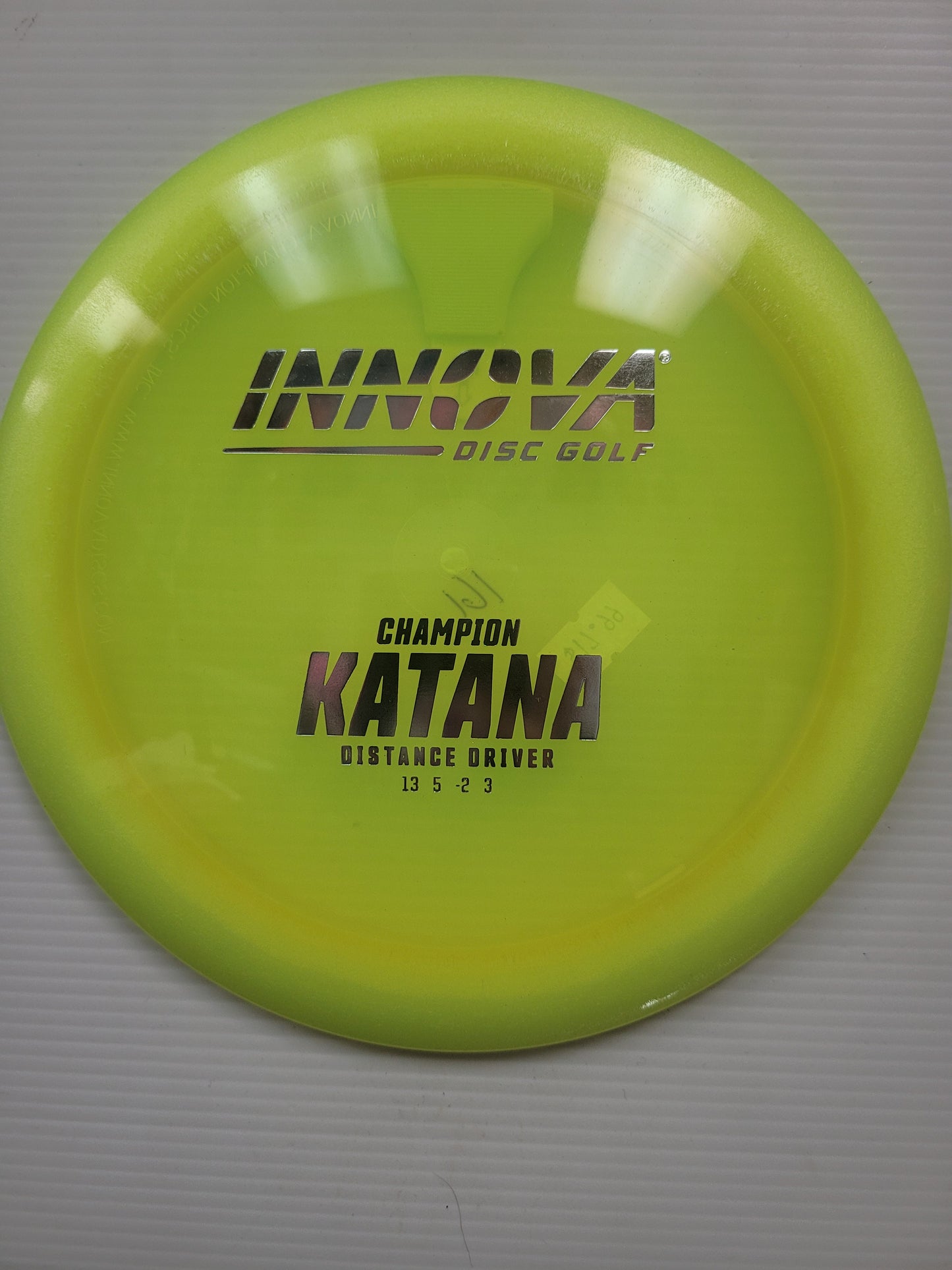 Katana/ Champion plastic/ Distance Driver