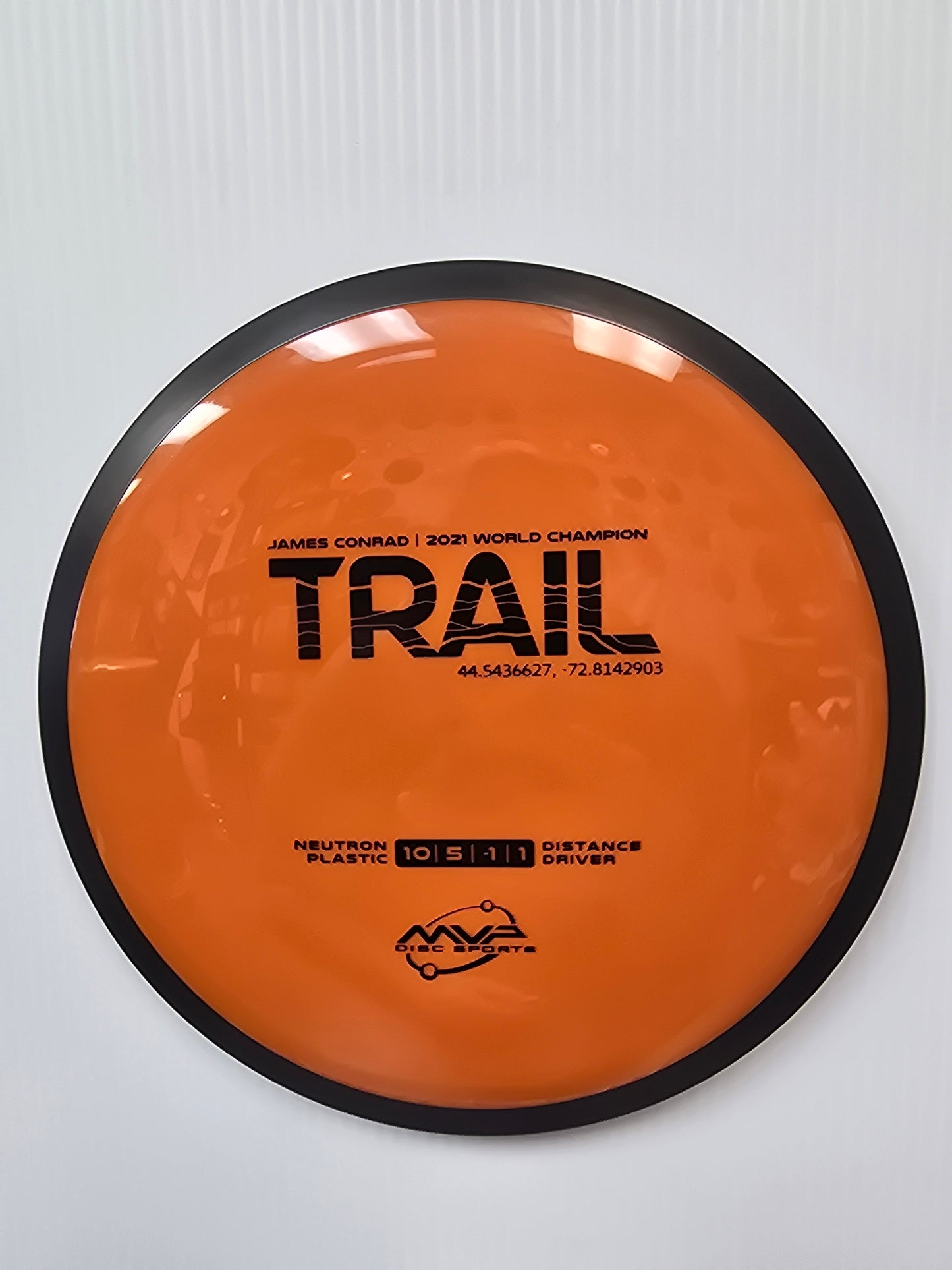 Trail/James Conrad 2021 World Champ/Neutron Plastic/Distance Driver
