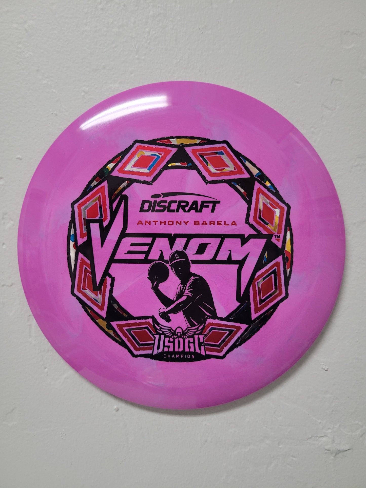 VENOM/ Signature ESP Swirl/2025 USDGC ANTHONY BARELA/Driver