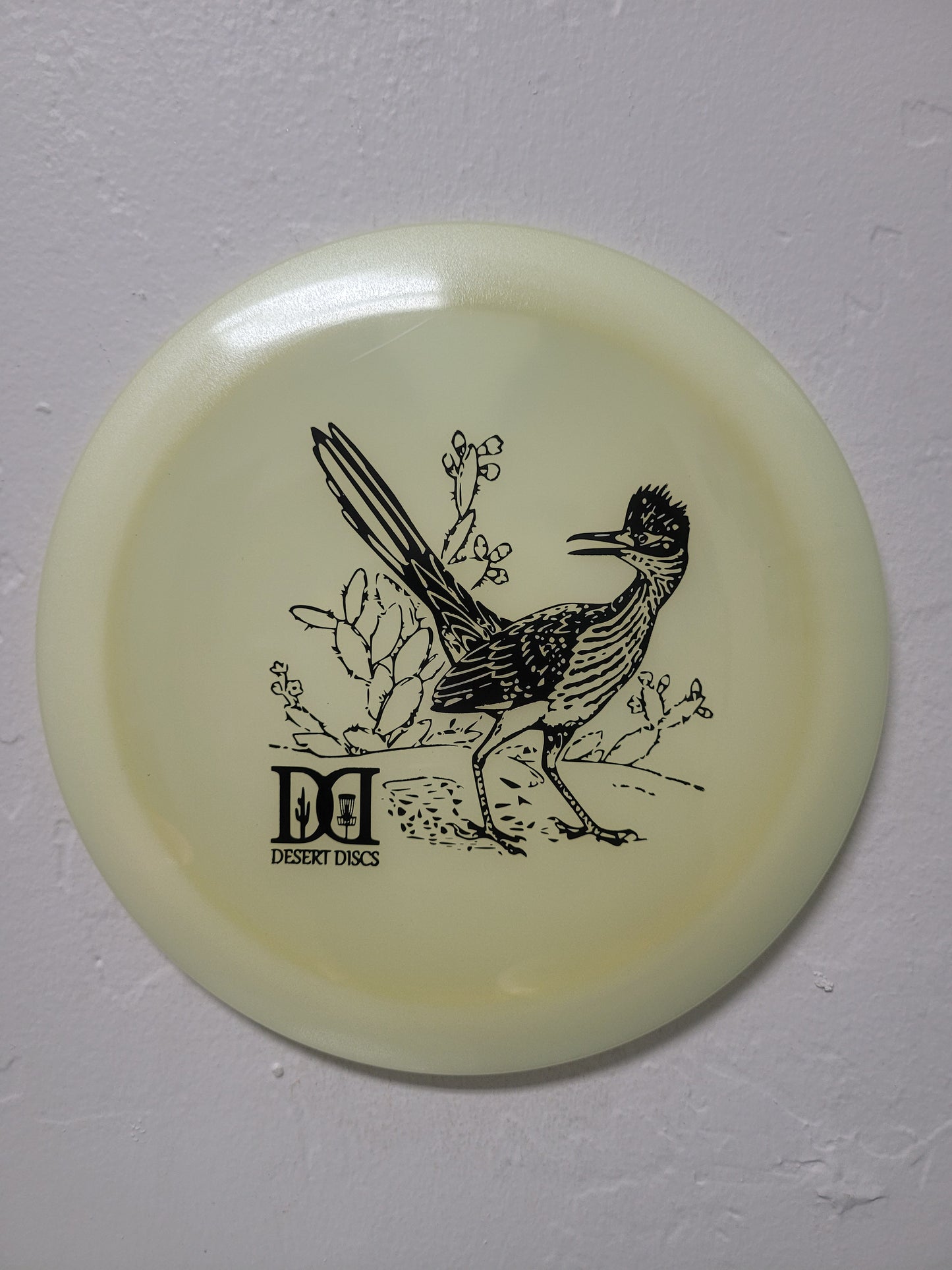 SHRYKE/CHAMPION PROTO GLOW PLASTIC/DISTANCE DRIVER(DESERT DISCS STAMP)
