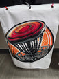 Towel/basket scenery/waffle weave