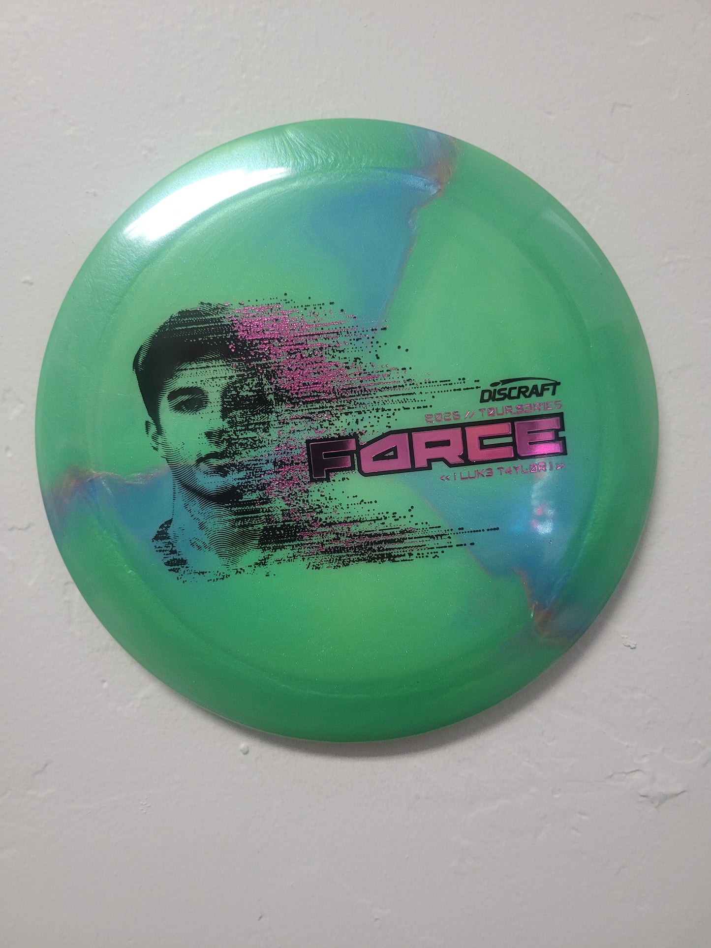 Force/Titanium and Big Z plastics with a metallic pearl swirled finish/Tour Series 2026 Special Blend