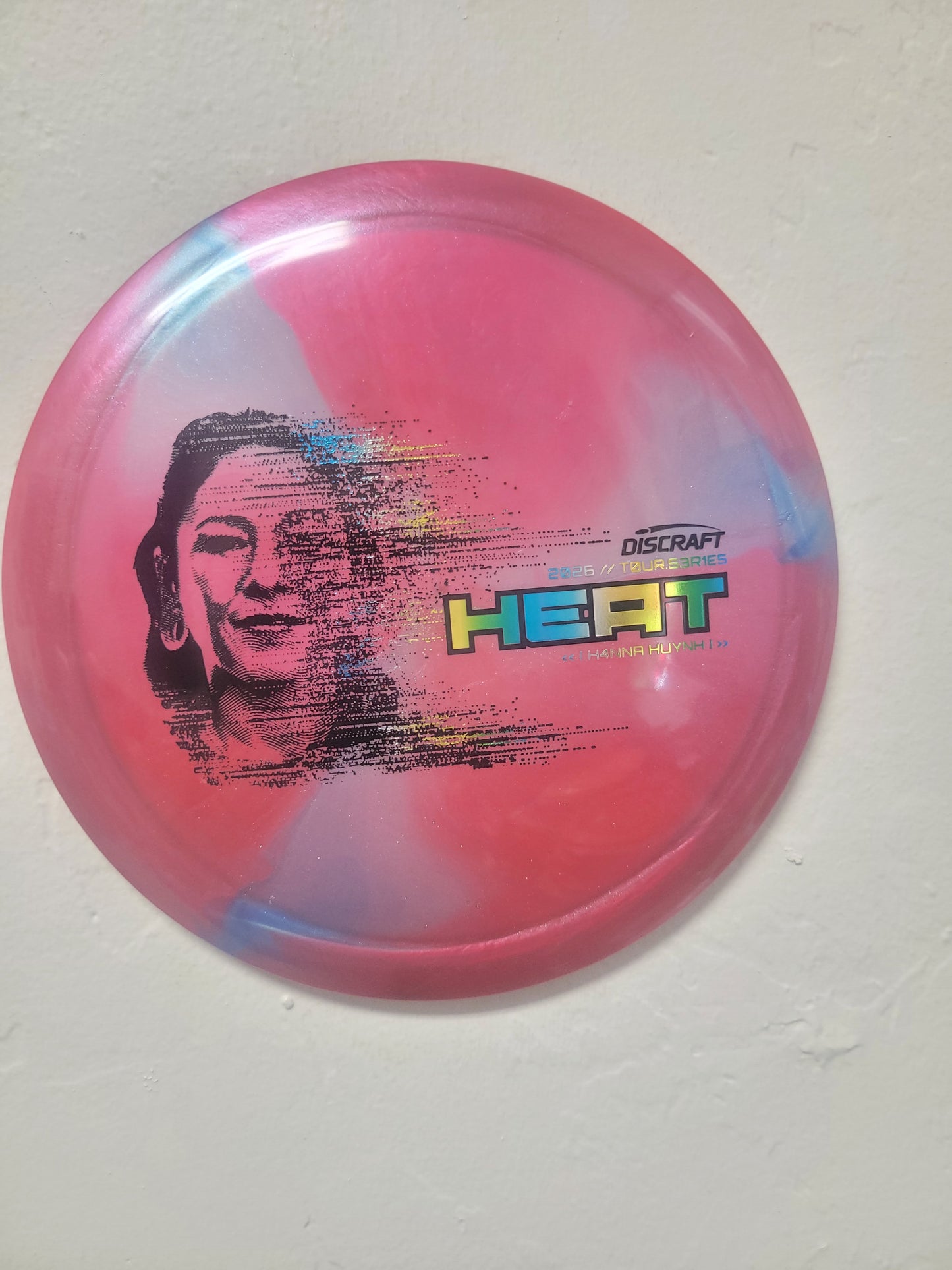 Heat/Titanium and Big Z plastics with a metallic pearl swirled finish/Tour Series 2026 Special Blend