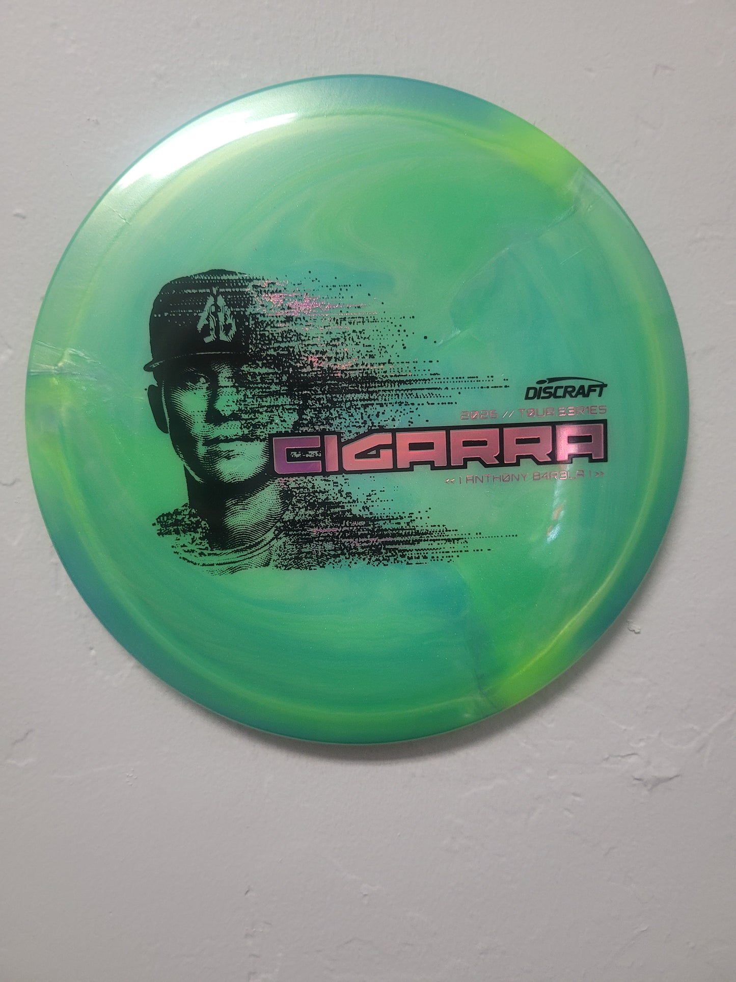 Cigarra/Titanium and Big Z plastics with a metallic pearl swirled finish/Tour Series 2026 Special Blend