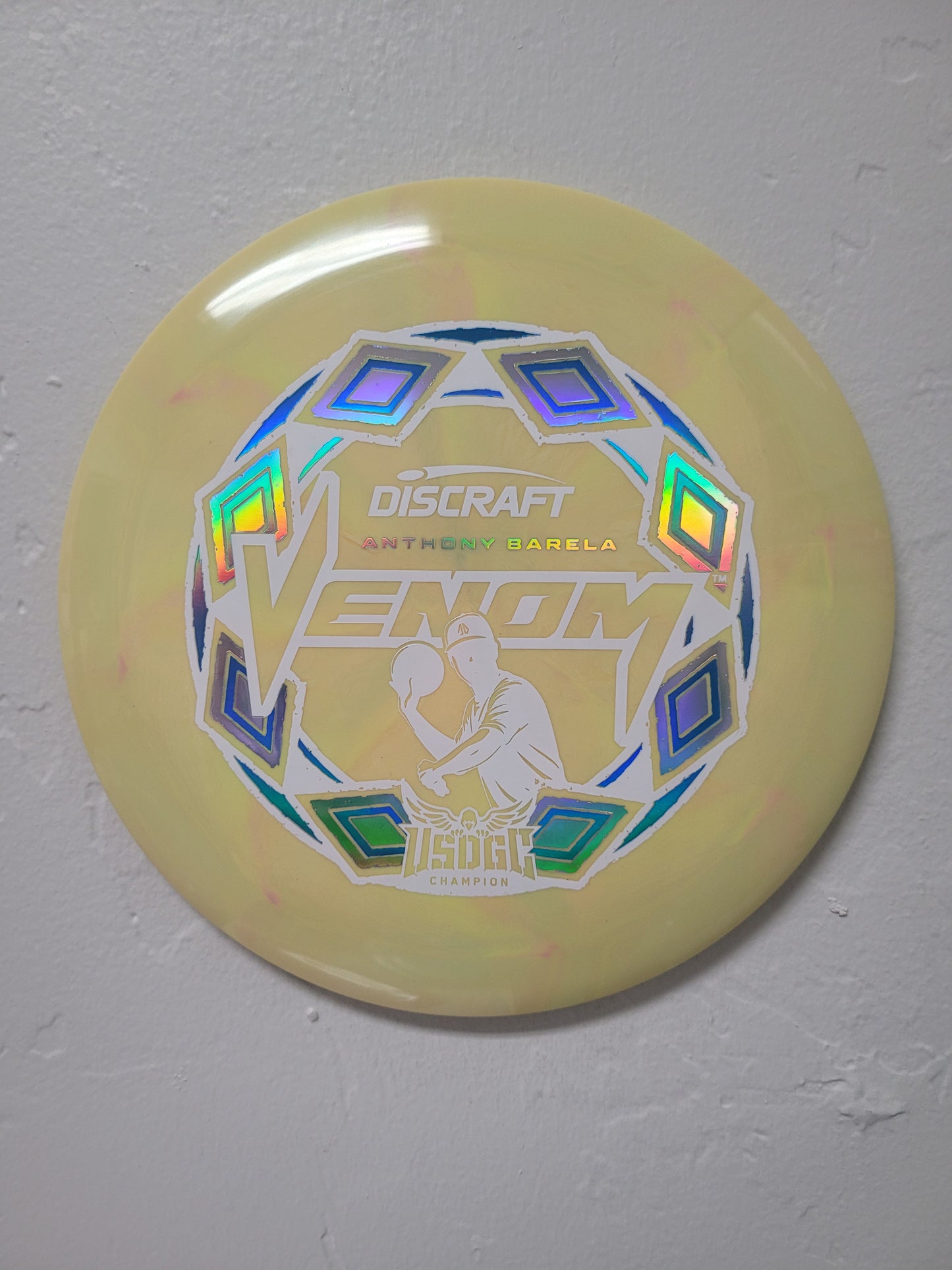 VENOM/ Signature ESP Swirl/2025 USDGC ANTHONY BARELA/Driver