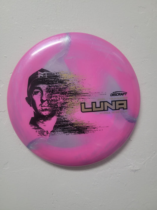 Luna/Titanium and Big Z plastic with a swirled finish/Tour Series 2026 Special Blend