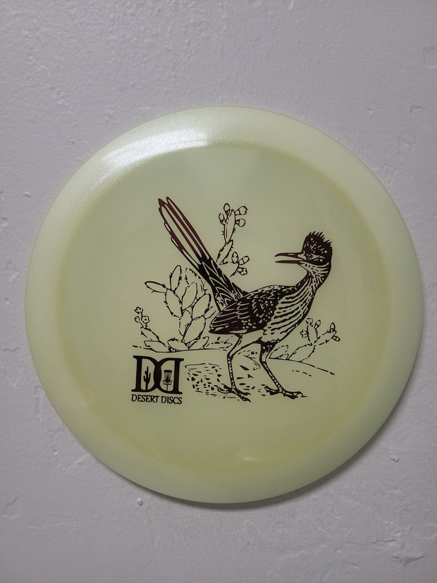 SHRYKE/CHAMPION PROTO GLOW PLASTIC/DISTANCE DRIVER(DESERT DISCS STAMP)
