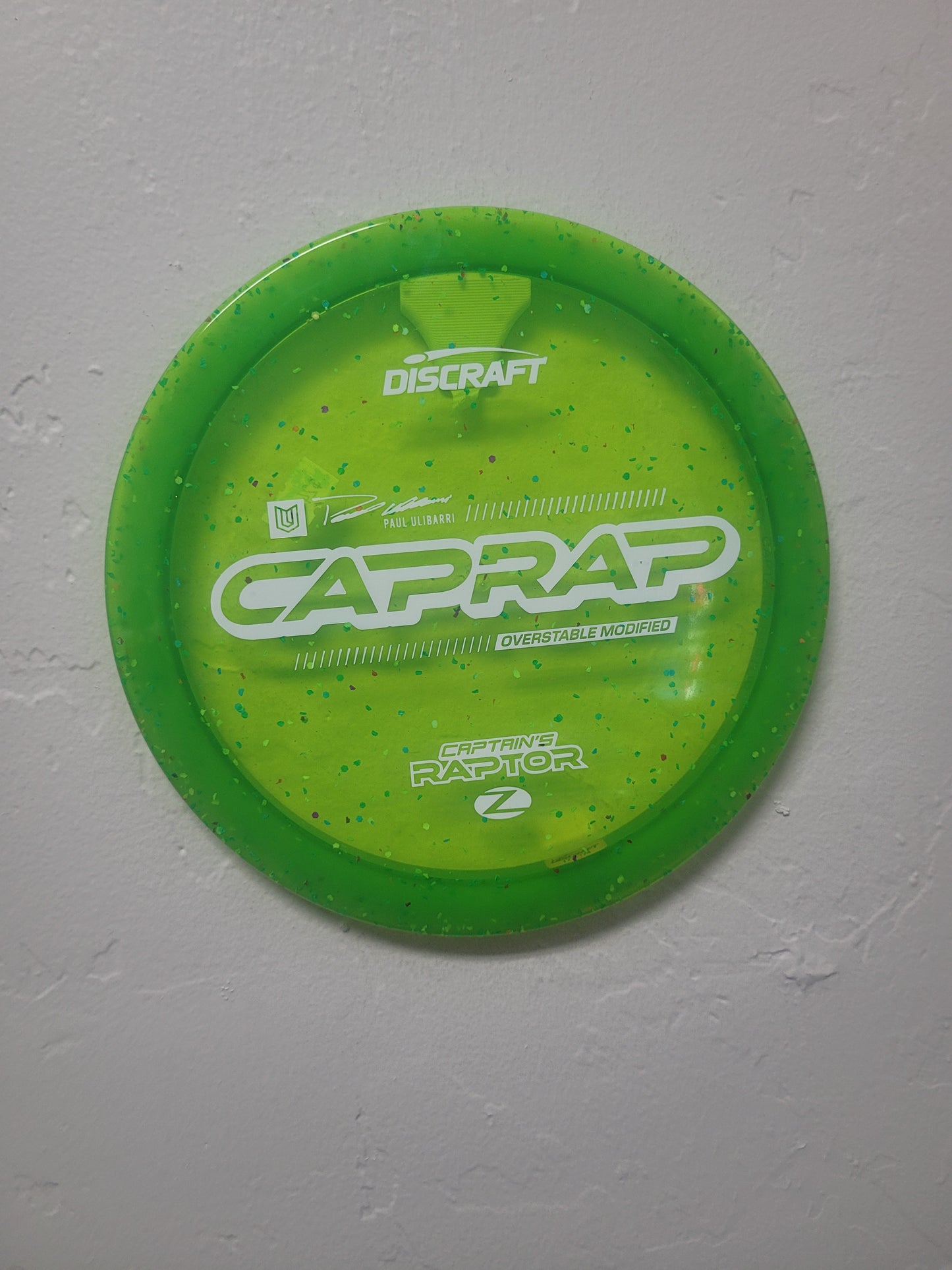 Captain's Raptor/Z Confetti/control driver